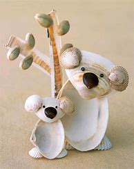 Image result for Christmas Crafts with Seashells