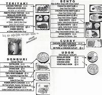 Image result for Blue Fin Sushi Menu