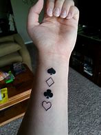 Image result for Heart Spade Diamond Club Tattoo