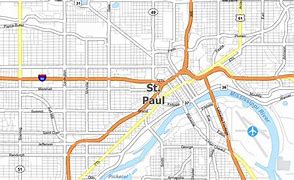 Image result for Minneapolis St. Paul Minnesota Us Map