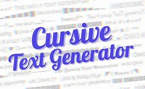 Image result for Lettering Cursive Generator