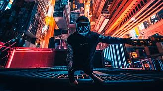 Image result for Neon Mask Wallpaper 4K