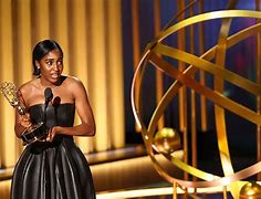 Image result for Ayo Edebiri Emmy Win