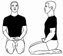 Image result for Vakrasana Pose Black and White