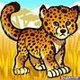 Image result for Draw so Cute Cheetah