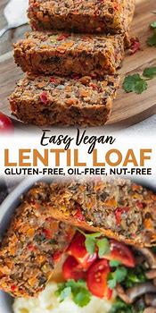 Image result for Easy Vegan Lentil Loaf