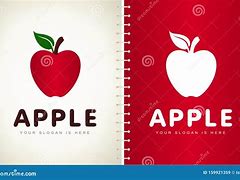 Image result for red apple logo