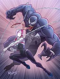 Image result for Spider Gwen X Venom 2