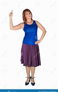 Image result for A Lady Pointing a Finger Up