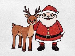 Image result for santa claus drawing