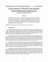 Image result for Caste System Latin America