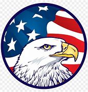 Image result for Bald Eagle American Flag Clip Art