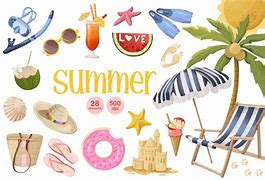 Image result for Summer Beach ClipArt