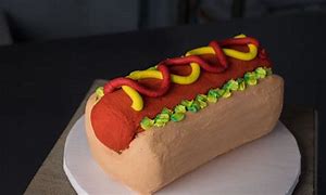 Image result for Hot Dog Cake