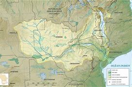 Image result for Zambia Rivers Map of Africa