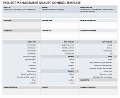 Image result for Quality Control Templates Free