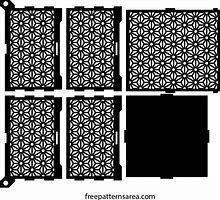 Image result for Laser-Cut Wood Box Patterns Free