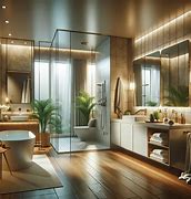 Image result for Modern Bathroom Remodel Ideas