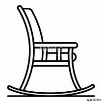 Image result for Rocking Chair Drawing