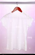 Image result for Pink Round Neck T-Shirt On Hanger