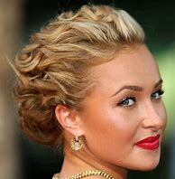 Image result for Elegant Updos for Curly Hair