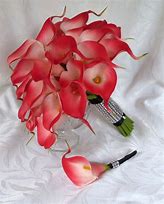 Image result for Red Calla Lily Bouquet