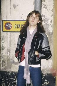 Image result for Lars Ulrich in the 80s