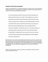 Image result for Descriptive Paragraph