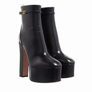 Image result for Valentino Black Boots Platform