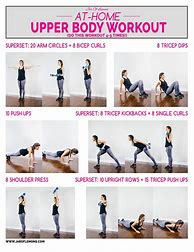 Image result for Upper Body Workout Exercises