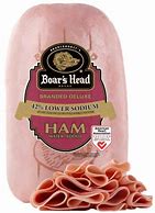 Image result for Images of Boar's Head Low Salt Ham