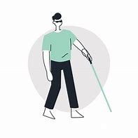 Image result for Blind Person Clip Art