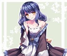 Image result for Anime Girl Yellow Eyes