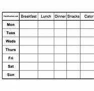 Image result for Nutrition Diary Template