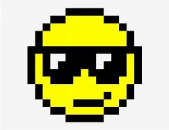 Image result for Happy Emoji Pixel Art