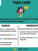 Image result for Take Care Synonym