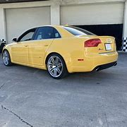 Image result for Yellow B7 Audi RS4