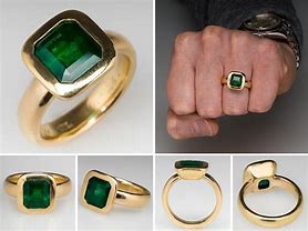 Image result for Emerald Ring Designs