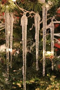 Image result for Old-Fashioned Christmas Tree Icicles