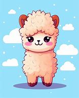 Image result for Cute Llama Figurine