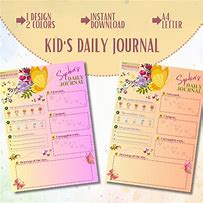 Image result for Kids Journal Paper