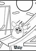 Image result for Furby Never Sleeps Outline