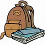 Image result for Brown Backpack Clip Art Clip Art