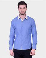 Image result for Baby Blue Shirt with White Collar