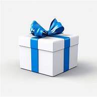 Image result for Gift Box White Abd Blue