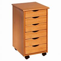 Image result for Wooden Storage Cabinet with Drawers