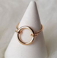 Image result for Gold Circle Ring