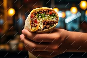 Image result for Handing Girl Burrito