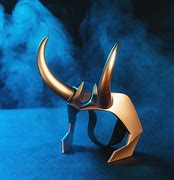 Image result for Loki Cosplay Helmet