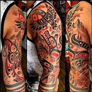 Image result for Haida Art Tattoo